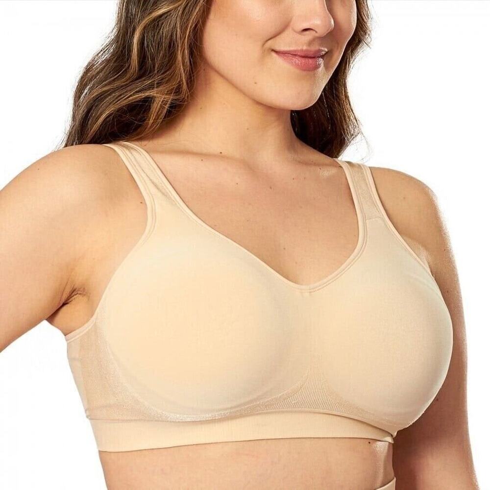 Shapermint Truekind 4X Nude Daily Comfort Wireless Shaper Bra 10022 Extender